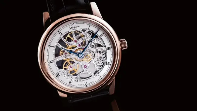 Glashütte Original: Senator Handaufzug Skelettierte Edition